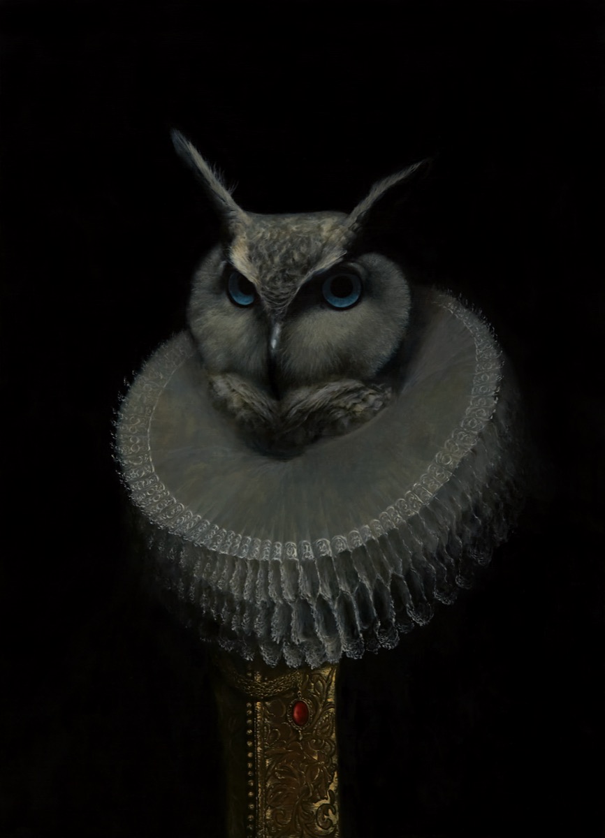 Untitled 28, 2022, oil on canvas by Seongkeun Park.