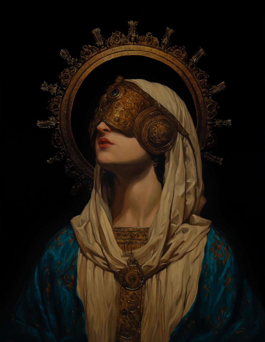 Portrait of Desire No. 2, 2025, oil on canvas by Seongkeun Park.